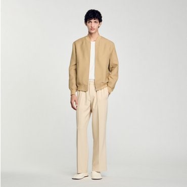 산드로옴므 [SANDRO HOMME] 베이직 테디 자켓 SH25S3MRJ0588