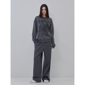 Lazy Flower String Sweat Pants (2color)