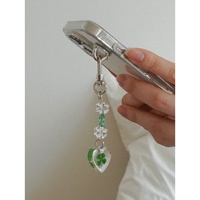 Lucky clover keyring