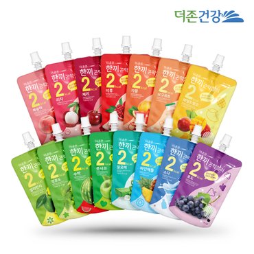 더존건강 한끼 곤약젤리 15종 150ml 20팩 알뜰포장