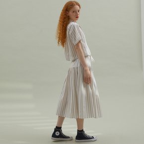 Picnic Two Piece Banding Skirt Ivory