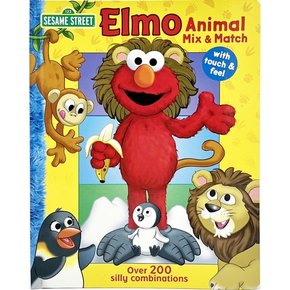 Worldbook365 Elmo Animal Mix and Match 엘모 세서미 스트리트