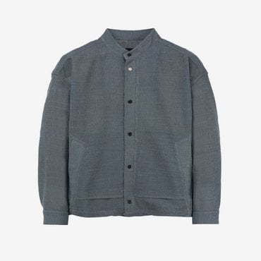 질스튜어트뉴욕 [24SS] 그레이시블루 크링클 텍스쳐 셔츠형 캐주얼자켓 (JNJU4B103B5)