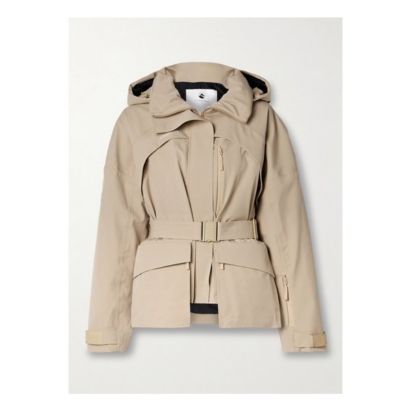 코도바 틴느 후드 벨트 스키 재킷 샌드 1647597343734733