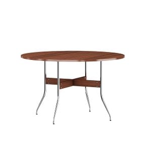 [허먼밀러 공식딜러] Nelson Swag Leg Dining Table Round (Walnut)