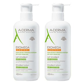 A-DERMA 아더마 엑소마 컨트롤 에몰리언트 안티 스크래칭 로션 400ml 2개