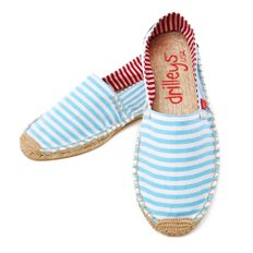 에스파듀 Chambray Blue Wide Stripe (여성)