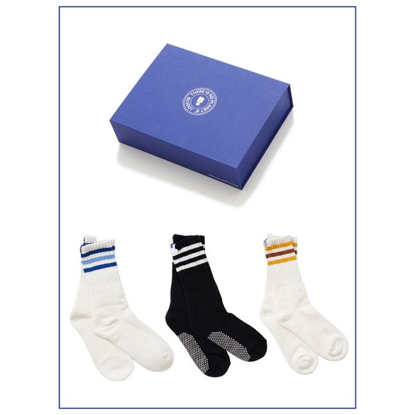 블루닷 헤비웨이트 양말 세트2_MC