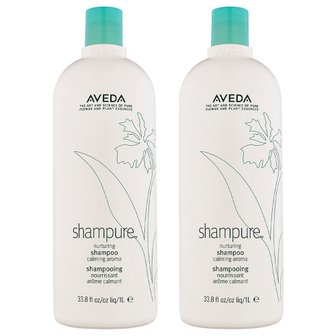  Aveda 아베다 샴퓨어 너처링 카밍 아로마 샴푸 1L 2개 Shampure nurturing Shampoo