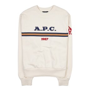 [라벨루쏘] [APC] 여성 막심 코튼 맨투맨 COEIP F27836 AAD