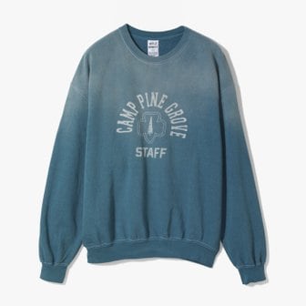 샌프란시스코마켓 와일드동키 맨투맨 WIC2M60011 FG-PINE WASHED BLUE