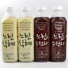 코스트코 서정쿠킹 느린 식혜 1000ml x 2병 + 수정과 1000ml x 2병