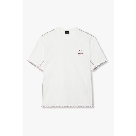 폴스미스 [PS PAUL SMITH] 배색 스티치 로고 티셔츠 5735127118000