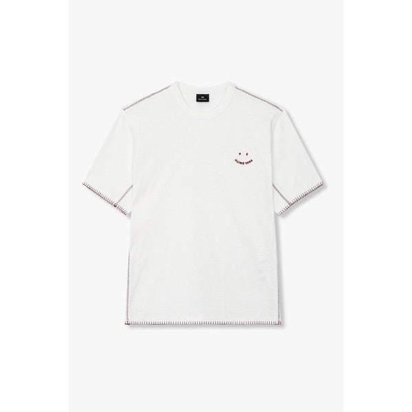 [PS PAUL SMITH] 배색 스티치 로고 티셔츠 5735127118000