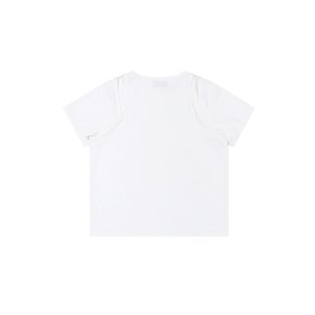 Back cut-out t-shirt (White)