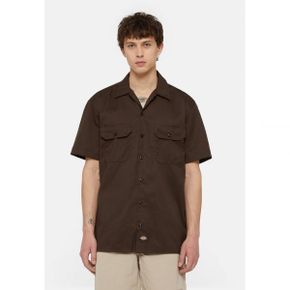 4613199 Dickies WORK - Shirt dark brown