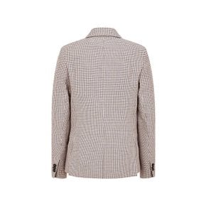 [PS PAUL SMITH] 여성 체크 노치트 더블 자켓 5743102501000