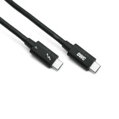 OWC 썬더볼트4 케이블 1M Thunderbolt3 / USB4 호환 액티브 100W 40Gbps 3년 보증 인텔인증