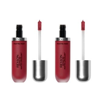 레블론 레브론 립스틱 매트 Ultra HD Matte Lipcolor Coral Passion 635 2팩