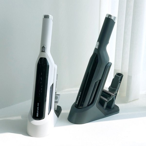 무선 미니 핸디 차량용 청소기 화이트