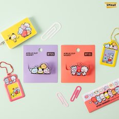 BT21 아크릴클립마그넷