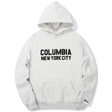 컬럼비아 유니버시티 NY BLACKSERIES OVER-FIT FLEECE HOODIE 오트밀