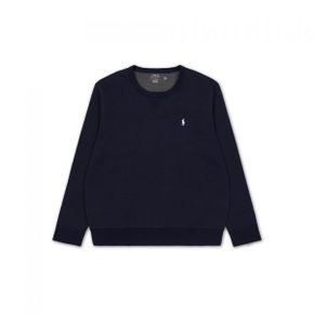 POLO RALPH LAUREN [ 10]더블 니트 스웨트셔츠-네이비