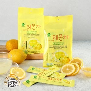 제주푸드마씸 제주앤팜 제주 레몬차 750g (간편스틱형/25gx30개)