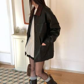 리오레더하프자켓