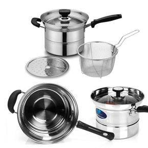 스텐냄비 찜 국수냄비 채망 육수냄비 파스타 찜기 18cm..
