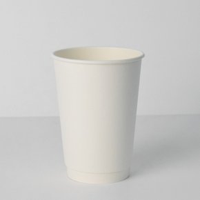 백색 단열 이중컵(무지) 390ml (13oz) 300개