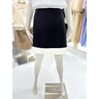CC콜렉트 [부산점] [씨씨콜렉트] 울 스트라이프 미니스커트 (C243MSD201)