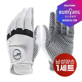 [25년신상]크레이지 핏 CRAZY FIT 올실리콘바닥 POWER GRIP X5배 남성용 파크 골프장갑-양손1SET