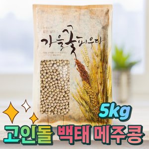 고인돌 국내산백태 메주콩 백태콩 5kg