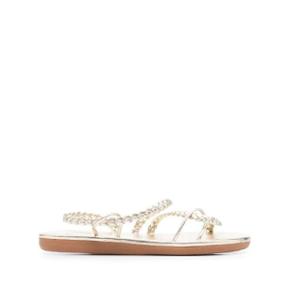 24 FW Ancient Greek Sandals 마야 오픈 토 스트랩 샌들 MAYAECONAPPAPLATINUM TP429774750