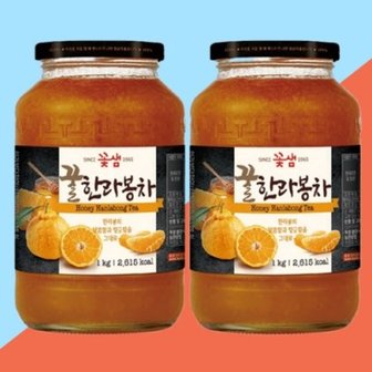 텐바이텐 꽃샘 꿀한라봉차 1kg 2개세트 제품