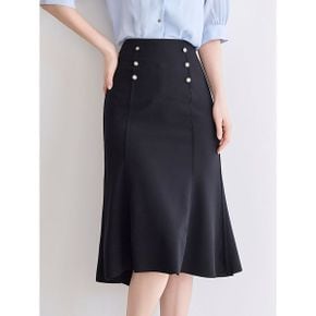 더블단추 인어라인 미디 스커트 M2602SK603A_P416618813