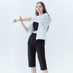 공용 썸머 7부팬츠 P4SP202XBLK