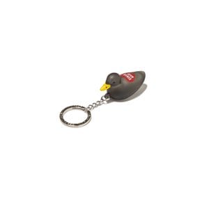 더그란데 국내당일 휴먼메이드 덕 PVC 키링 블랙 HM29GD119