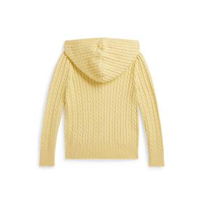 폴로 키즈 여아 2-6세 미니 케이블 코튼 풀 지퍼 후디(CWPOSWER6820599700)