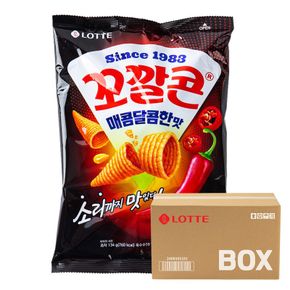 롯데 꼬깔콘 매콤달콤 134g 12입[34042058]