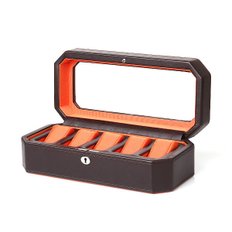 울프 458306 Windsor 5pc Watch Box Brw Org 시계보관함