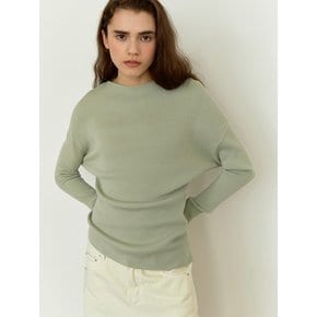 RTS WHOLEGARMENT ASYMMETRIC KNIT TOP_3COLORS