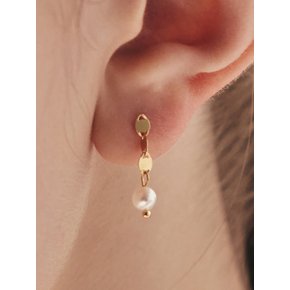 Silver925_Rollei Pearl Earrings (Pinkgold,gold,Silver) 담수진주