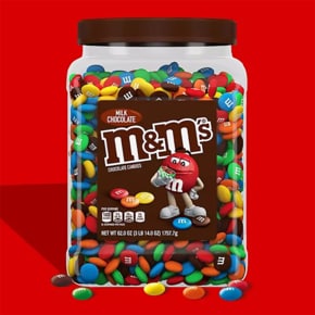 M&M 엠앤엠 밀크 초콜릿 벌크 1.7kg 6개