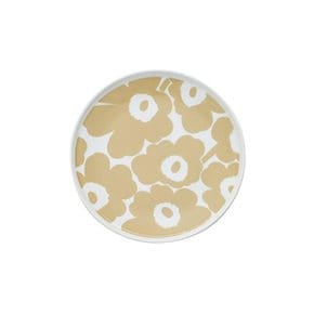 marimekko 플레이트 25cm Unikko 우니코 화이트×베이지 식기 접시 067956 180