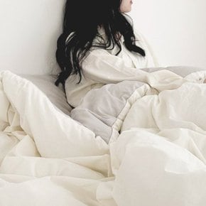 고밀도 순면 60수 굿슬립 차렵이불 Q/SK
