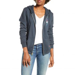 4537630 Aviator Nation Bolt Zip Hoodie