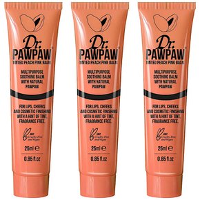 닥터포포 피치 핑크 밤 멀티밤 Dr. PAWPAW Peach Pink Balm 25ml 3개