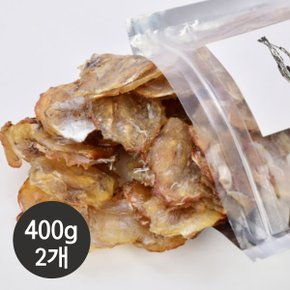 옥도건어물 동전쥐포 400g 2개/꼬마 한입쥐포